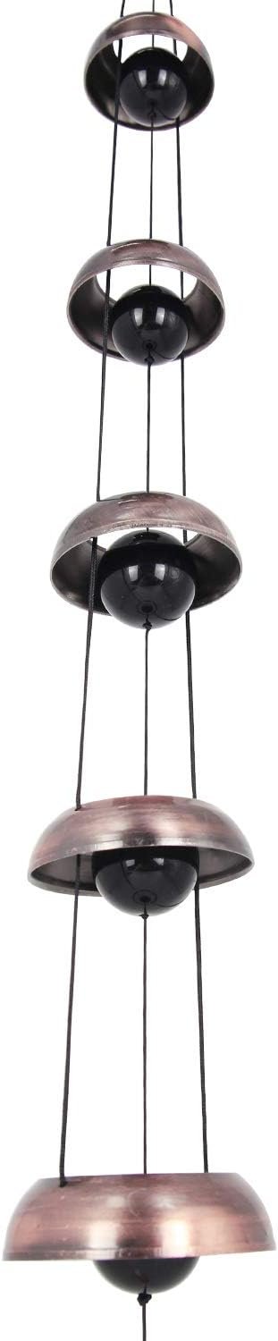 Copper Wind Chimes, Temple Wind Chimes, Feng Shui Wind Chimes, Suitable for Home, Patio, and Outdoor Decoration Image 2